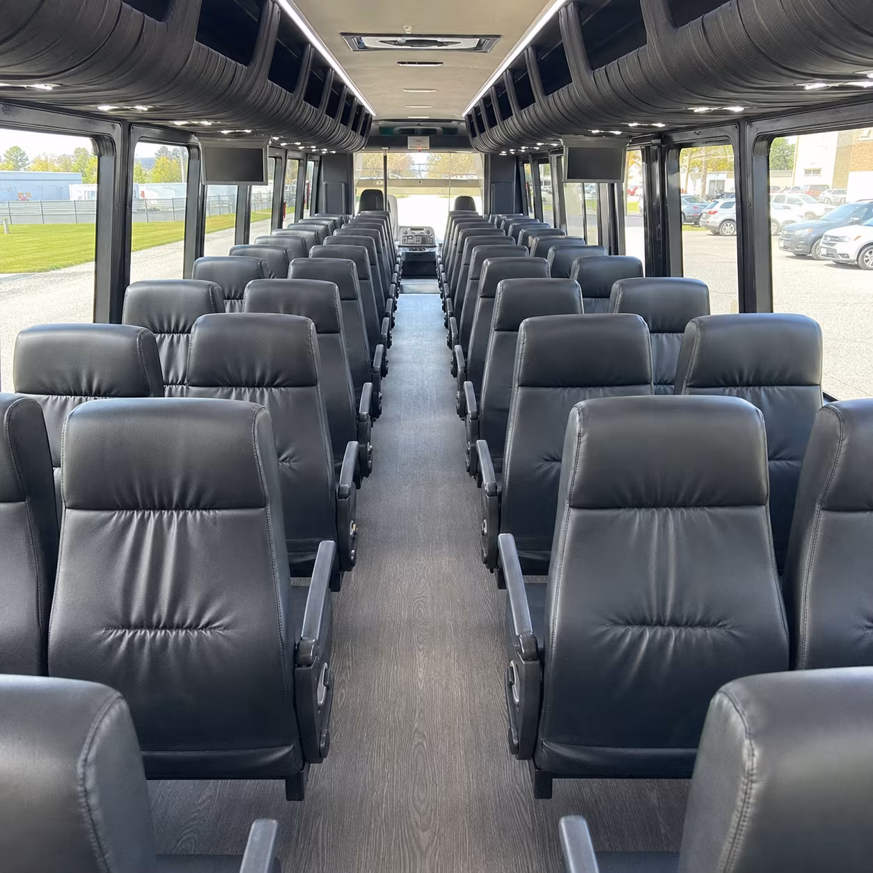 elk grove 30 passenger minibus inside
