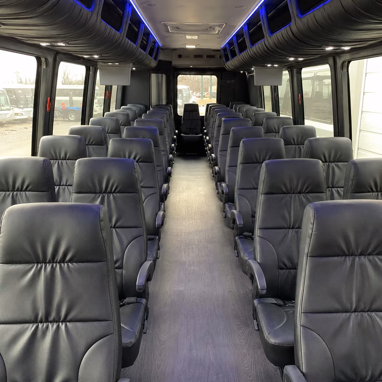 elk grove 30 passenger minibus interior