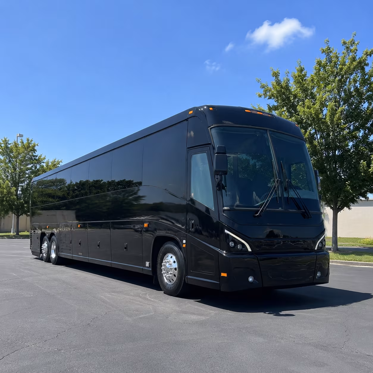 elk grove 56 passenger charter bus