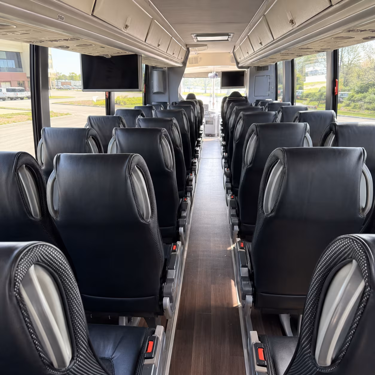 elk grove charter bus inside