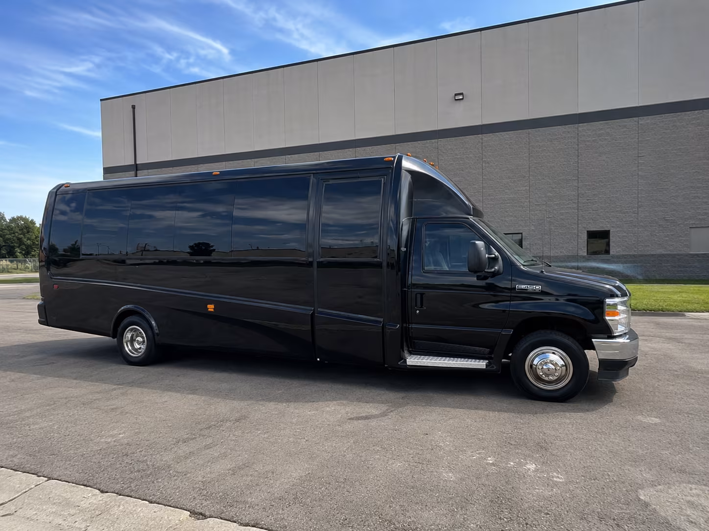 elk grove corporate transportation onboard seating