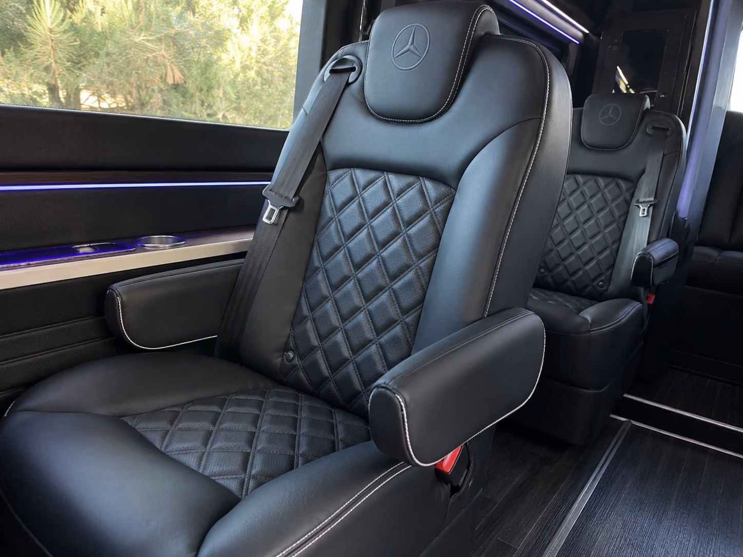 elk grove event transportation onboard seating