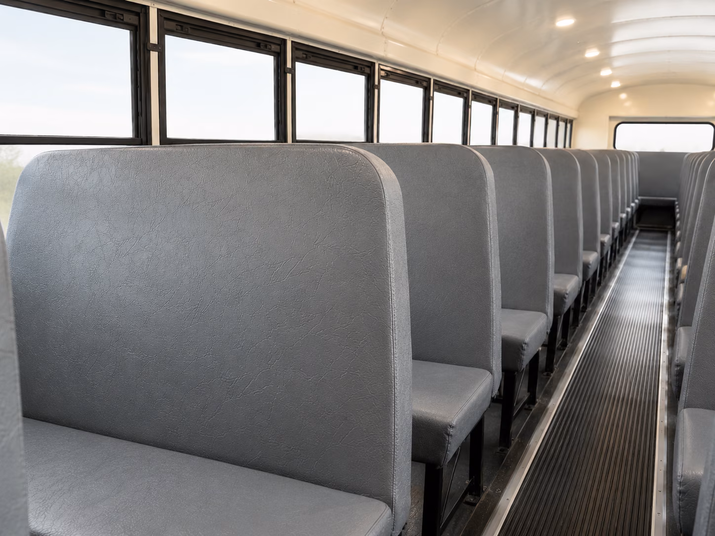 elk grove school bus inside