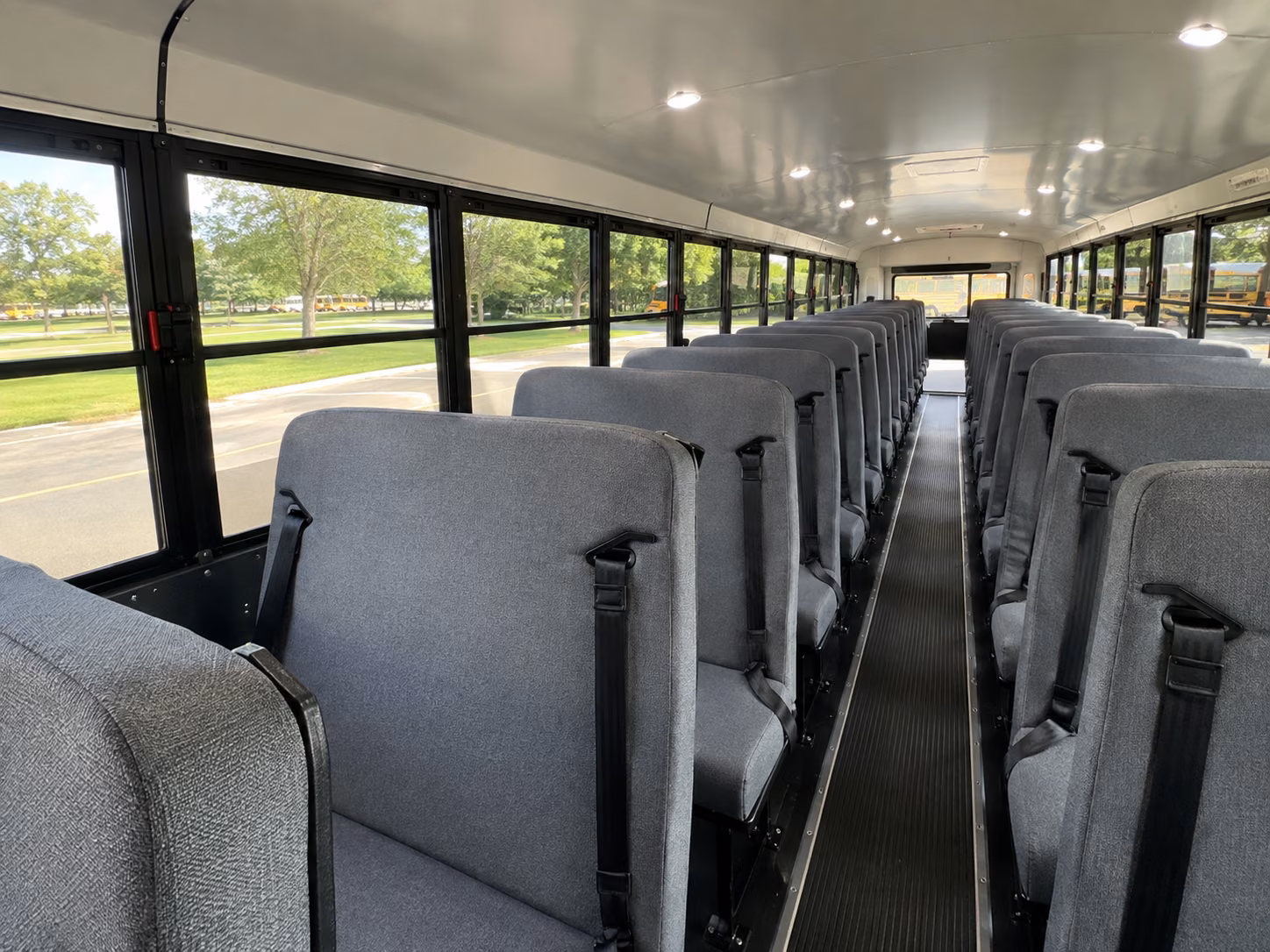 elk grove school bus interior