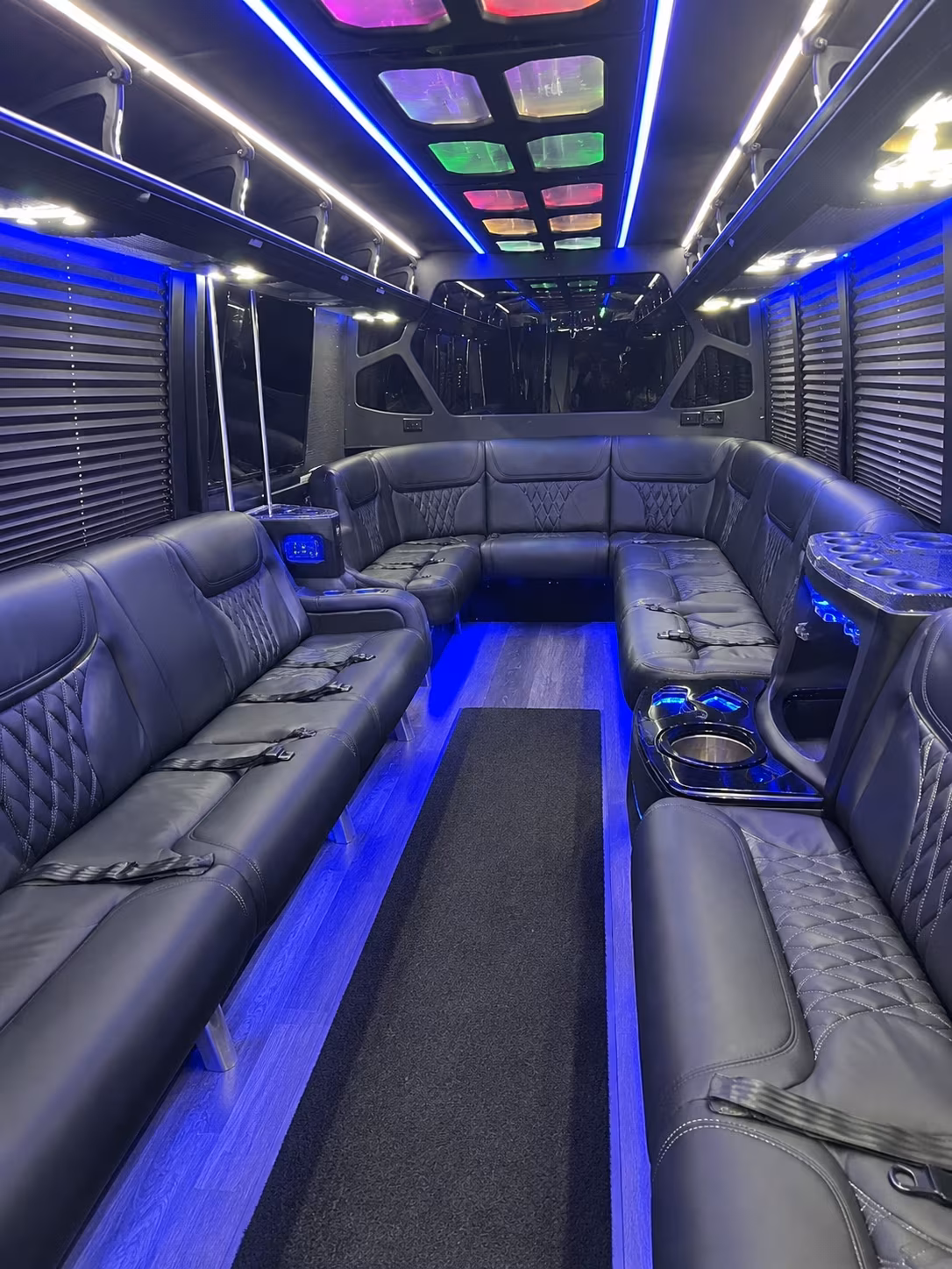 senior congregation member shuttle buses in elk grove
