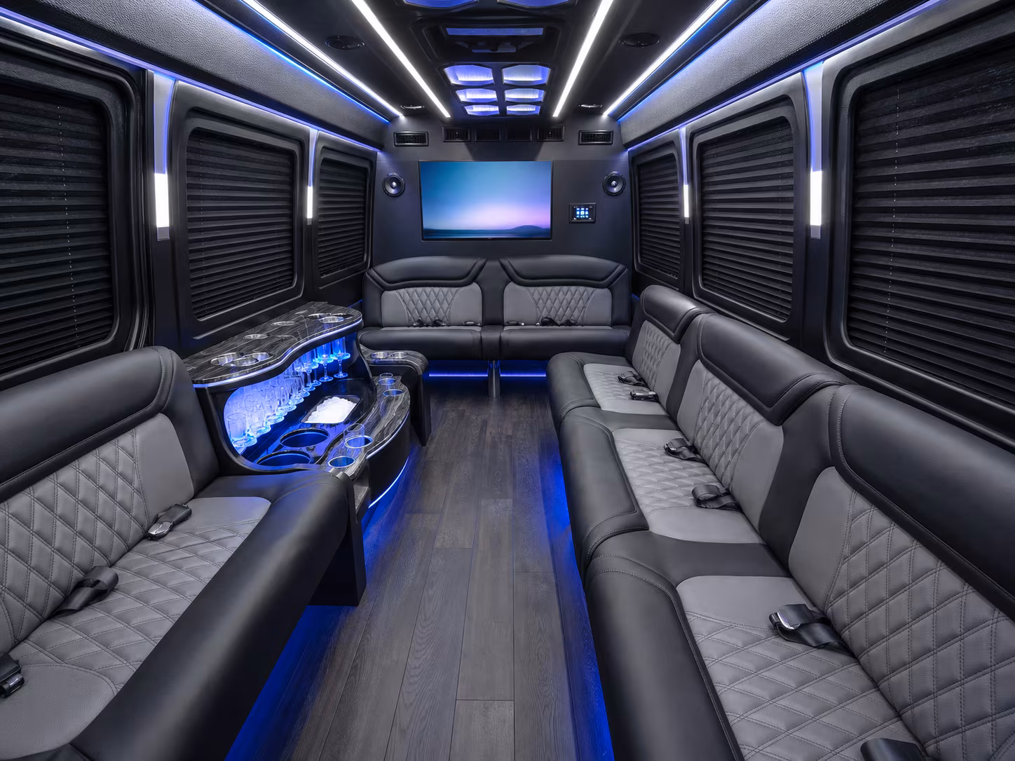 sprinter vans and minibuses for small corporate groups in elk grove